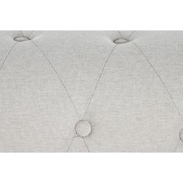 DKD Home Decor Sofá Tradicional Crema Negro 209 x 84 x 76 cm