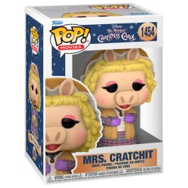 Funko POP! Disney Los Teleñecos: Cuento de Navidad - Mrs. Cratchit (Miss Piggy) Figura de Vinilo 9cm