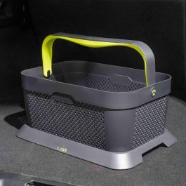 Rati V01344 Cesta de la Compra para Coche y Maletero Antideslizante Ergonómica Verde, Diseño Moderno Plástico Reciclado Rati V01344 Cesta de la Compra para Coche y Maletero Antideslizante Ergonómica Verde, Diseño Moderno Plástico Reciclado