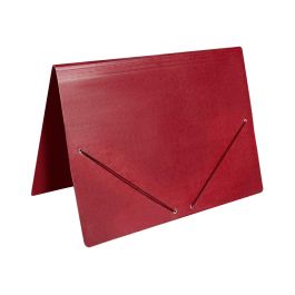 Carpeta Planos Liderpapel A3 Carton Gofrado N 12 Rojo