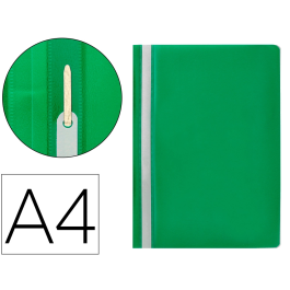 Q-connect Carpeta dossier fastener plástico DIN A4 verde Precio: 11.94999993. SKU: B18LEFN68Z