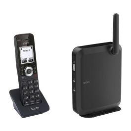 Snom M110 SC Teléfono DECT Inalámbrico con Base, Altavoz, Contestador, 1000 Entradas, Identificador de Llamadas, Negro Precio: 136.49999957. SKU: B1FVJ9KKMC