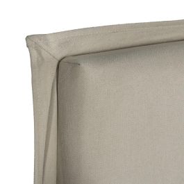 Cabecero Beige Tejido Dormitorio 190 X 8 X 100 cm