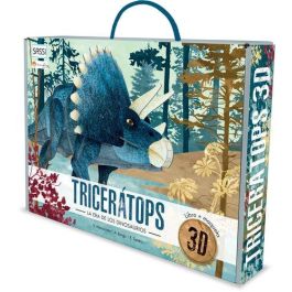 Puzle 3D Y Libro Sassi Manolito Books Triceratops 3D 39 Piezas (+6 Años) Precio: 15.68999952. SKU: B1JPL25KFZ