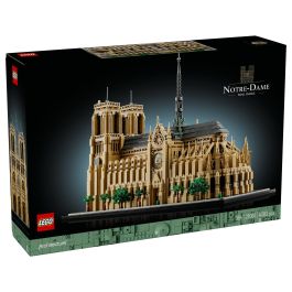 LEGO Architecture Notre-Dame de Paris 21061 Juego de Construcción para Adultos con 4383 Piezas