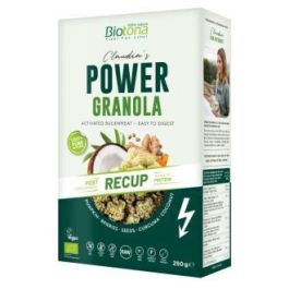 BIOTONA Power Granola Recup Muesli Bio Vegano 250g - Recuperación Muscular y Energía Precio: 6.5000001. SKU: B15MKJKF79
