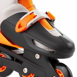 Patines 4 en linea naranja ajustable talla m (35/38)