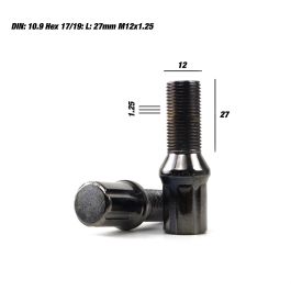 Omp Speed Juego De 20 Tornillos Acero De Colores M12x1.25 Llave De 17-19 Largo 27 mm Color Gris Y Material Din 10.9 OMPS09951204 Omp Speed Juego De 20 Tornillos Acero De Colores M12x1.25 Llave De 17-19 Largo 27 mm Color Gris Y Material Din 10.9 OMPS09951204