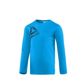 Camiseta de Manga Larga Infantil Baby Reebok B ES LS TEE BQ5140 Azul Camiseta de Manga Larga Infantil Baby Reebok B ES LS TEE BQ5140 Azul