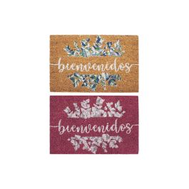 DKD Home Decor Felpudo Básicos Diseño Eucalipto Fibra de Coco Goma Marrón Rosa 40x60 cm Grosor 1.5 cm Pack 2 Unidades Precio: 14.9000005. SKU: B1AF4QXW3G