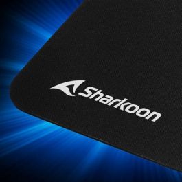 Sharkoon 1337 V2 Gaming Mat M Negro Alfombrilla de ratón para juegos Base antiderrapante