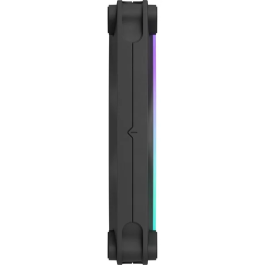 Fractal Design Ventilador Caja Momentum 14 RGB 3-Pack Negro FD-F-MR1-1403 - Alto Rendimiento, ARGB Gen 2, 28 dB