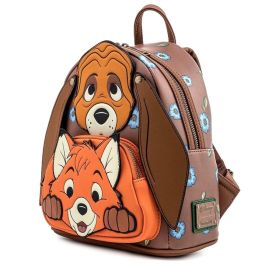 Loungefly Mochila Tod y Toby Disney 26cm