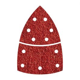 Wolfcraft Hojas de Lijar Adhesivas de Corindón Perforadas Triangular, Grano 120, 95 mm, 10 uds Precio: 6.7899997. SKU: S7907163