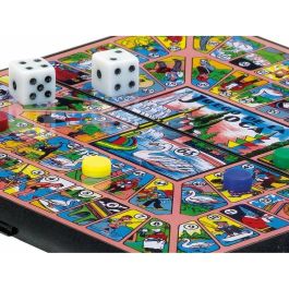 Cayro Juego de la Oca Magnético Pequeño - Ideal para 2 Jugadores - Recomendado a Partir de 5 Años - Hecho de Plástico.