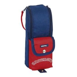 Estuche Escolar Safta University Rojo Azul marino (6 x 21 x 6 cm) Precio: 7.49999987. SKU: S4306886