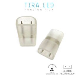 Edm Conector recto para dos tiras de led, Accesorios, ref: 31915-31916-31917-31918-31919-31920