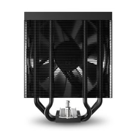 Sharkoon Ventilador CPU A40 120mm Negro con 220W TDP y Rodamiento FDB, Compatible Intel/AMD