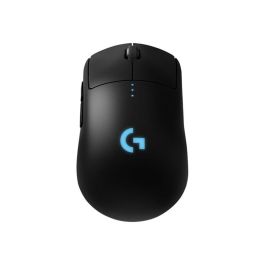 Logitech PRO Wireless Ratón Gaming Inalámbrico LIGHTSPEED para Esports, Sensor Óptico HERO, 1ms, Alto Rendimiento, Color Negro
