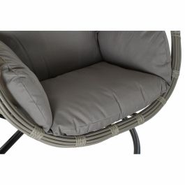 Sillon Colgante Terraza Y Jardin DKD Home Decor Gris 70 x 110 x 90 cm