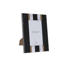 DKD Home Decor Marco de Fotos 10x15 Moderno Bicolor Dorado MDF Metal 20.8x15.8 cm Precio: 16.50000044. SKU: B1G287GR5P