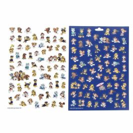 Cerdá Pack de Pegatinas Paw Patrol, color azul, para Niños 3+ años - Medidas 18.0 x 25.0 x 0.1 cm