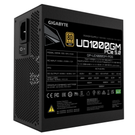 Gigabyte UD1000GM PG5 Fuente de Alimentación 1000W 80 PLUS Gold Modular ATX - GP-UD1000GM PG5 GEU2 Gigabyte UD1000GM PG5 Fuente de Alimentación 1000W 80 PLUS Gold Modular ATX - GP-UD1000GM PG5 GEU2