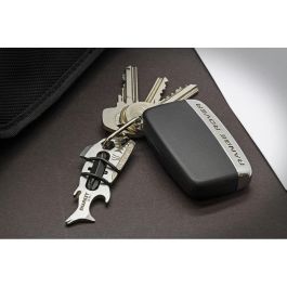 True Multiherramienta Sharkey 12 en 1: Destornilladores, Abrebotellas, Abrelatas, Lima, Tijera, Sierra y Más