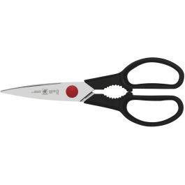 Zwilling 35145-000-0 - Juego de Cuchillos de Chef, Pan, Pelar con Tijeras y Bloque de Esche - Acero Inoxidable