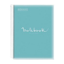 Bloc Miquelrius Emotions Notebook 5 Micro.Tapa Pp A4 120H 90G Cuadric.5X5 Azul Cielo (Set de 5) Precio: 37.8900005. SKU: B1KEE9NAAY
