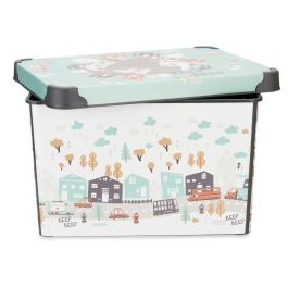 Caja Plastico 17L Road Con Asa Kipit 27X22CM (12 Unidades) Caja Plastico 17L Road Con Asa Kipit 27X22CM (12 Unidades)