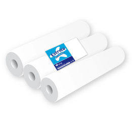 Amoos Rollo Papel para Camillas 2 Capas 67 Servicios 500 mm x 50 m Pura Celulosa Blanco