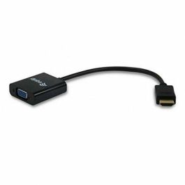 Equip Adaptador HDMI a VGA con Audio - Negro