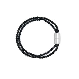 Pulsera Hombre Breil TJ3687 Plata de ley 925 Negro Pulsera Hombre Breil TJ3687 Plata de ley 925 Negro