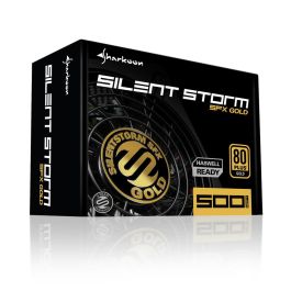 SHARKOON SilentStorm SFX Gold 500W Fuente de Alimentación 80 PLUS Gold, SFX, Modular, ATX Negro
