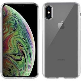 Funda Muvit For Change MCCRS0006 para iPhone X/ XS/ Transparente