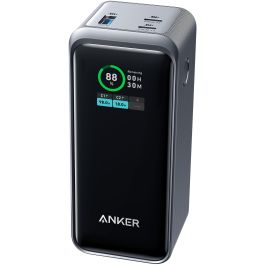 Anker Prime Power Bank 20.000mAh 200W con Display, 2x USB-C y 1x USB-A, Negro Precio: 122.68999974. SKU: B19TSP5TWQ