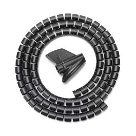 Aisens Organizador de Cable en Espiral 25 mm Negro 1,0M Precio: 2.50000036. SKU: B18XRQCMSB