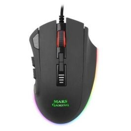 Ratón Gaming Mars Gaming MM418/ Hasta 24000DPI