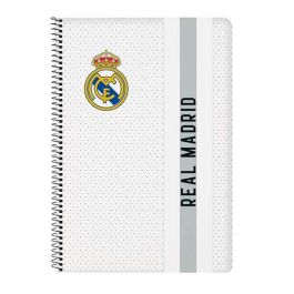 Libreta Real Madrid C.F. Blanco Gris A4 80 Hojas Precio: 8.49999953. SKU: B1EP8VBBEG