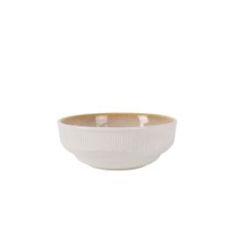 La Mediterranea Bol Calobra Crema Ø13.2 cm x 5 cm (24 Unidades)