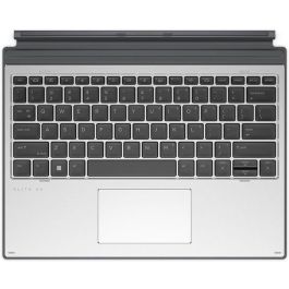 HP Elite x2 G8 Premium Keyboard - Teclado español desmontable para HP Elite x2 G8 Tablet, privacidad con un toque