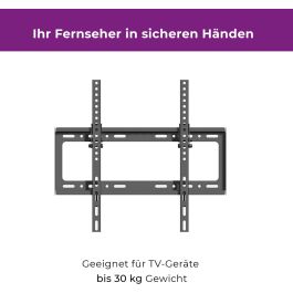 Ultron WM100 Soporte de Pared para TV y Monitor de 23" a 56", Inclinable, Negro