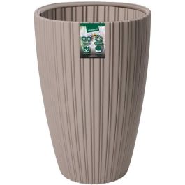 Maceta - Garden ID - Fancy - 40 x 58 cm - Para jardín, balcones o interiores - Taupe Maceta - Garden ID - Fancy - 40 x 58 cm - Para jardín, balcones o interiores - Taupe