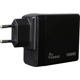 Inter-Tech PD-3100 Cargador USB-C 100W Negro