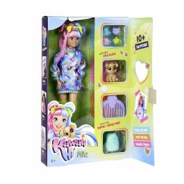 Simba SMO4006592097103 - Kawaii Hi Mia - Muñeca para niñas a partir de 3 años