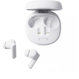 4smarts Auriculares TWS Bluetooth SkyBuds Screen Pro ANC, blancos