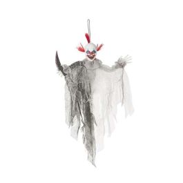 My Other Me Payaso asesino con luz, sonido y movimiento, 60x45 cm, PVC-Tejido