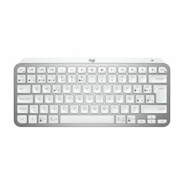 Logitech MX Keys Mini Teclado Inalámbrico Gris Pálido - Teclas Esféricas Cóncavas, Retroiluminación Inteligente, Bluetooth Precio: 105.89000037. SKU: S7809048