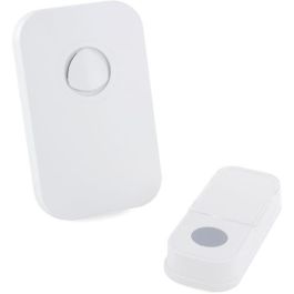Timbre - CHACON - Inalámbrico con batería - 120 m - Blanco Precio: 30.50000052. SKU: B1EBA64S9D